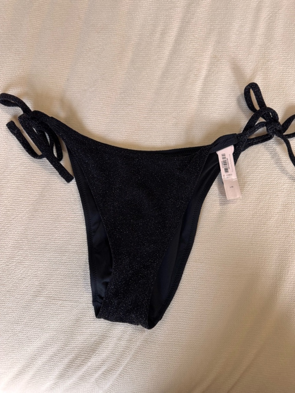 Black Sparkle Bikini Bottoms